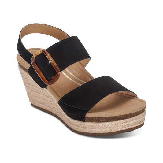 Ashley Black Wedge