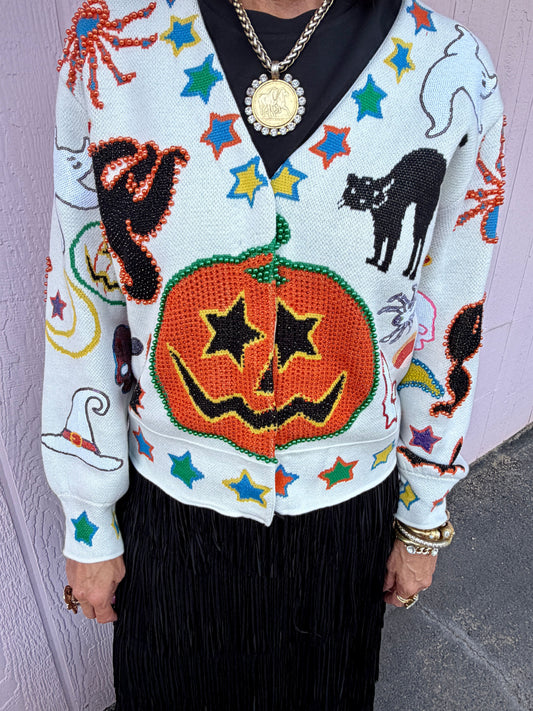 Halloween Icon Cardi
