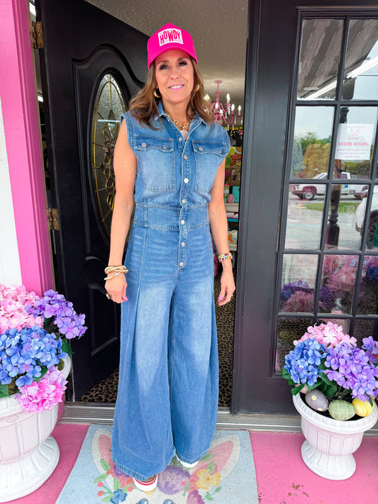 Denim Jumpsuit