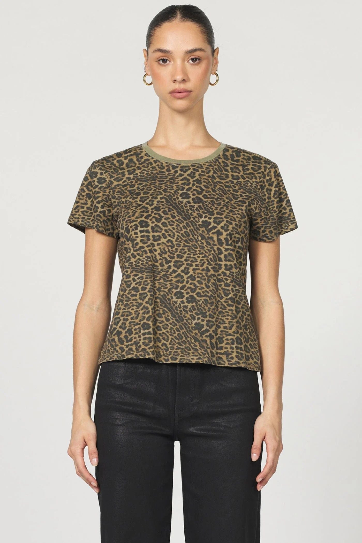 Vetiver Leopard Unity Tee