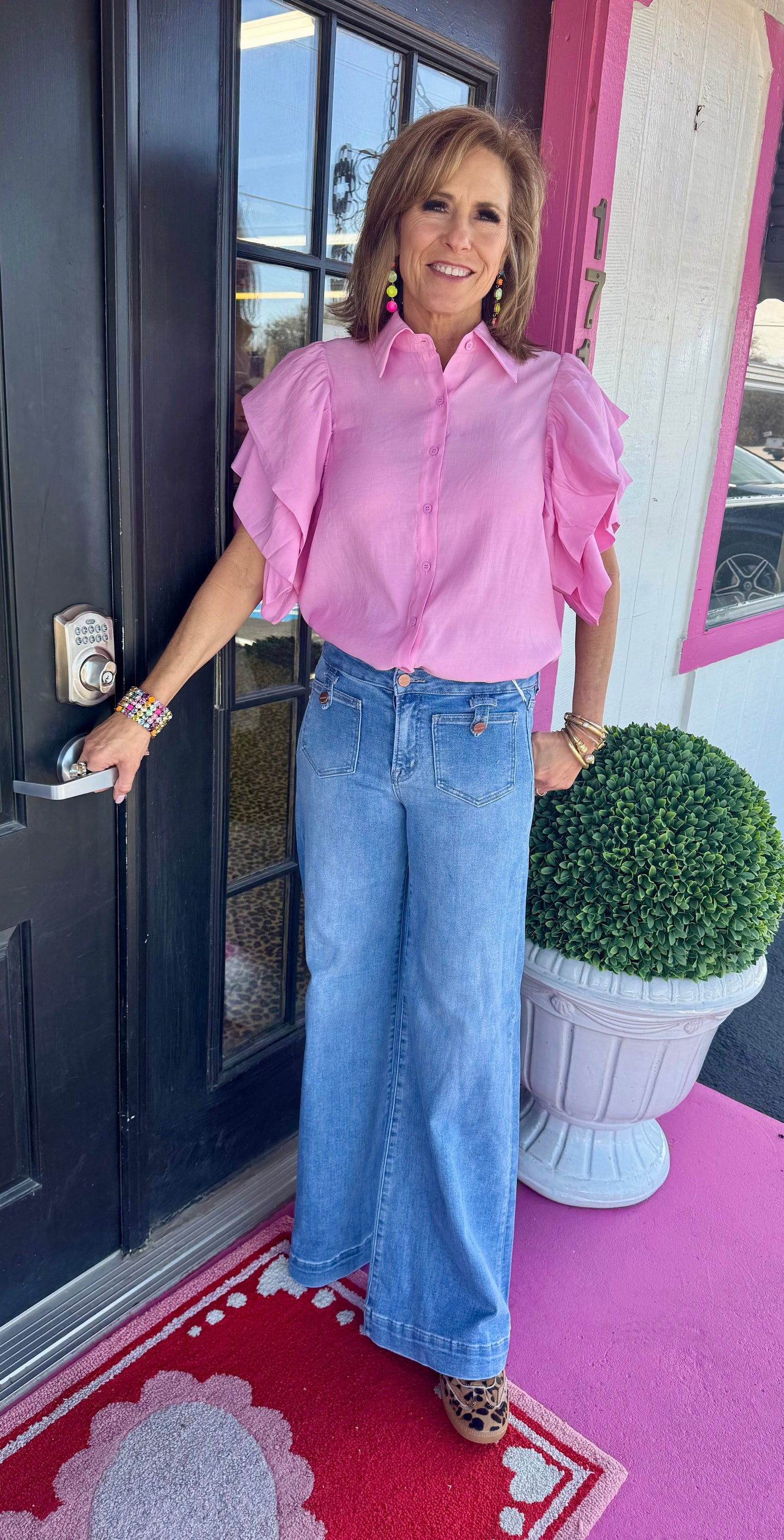 Pink Wrynn Top