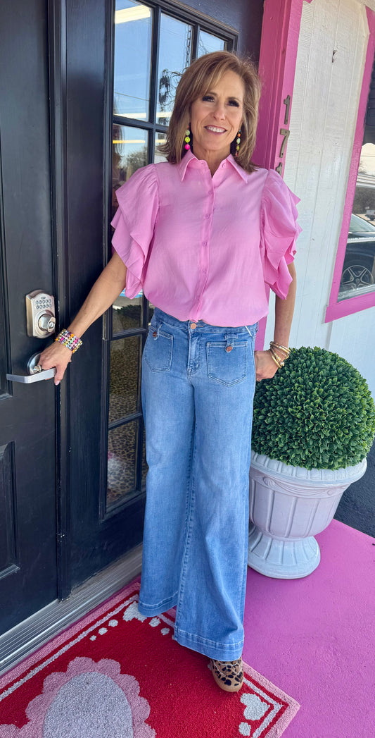 Pink Wrynn Top