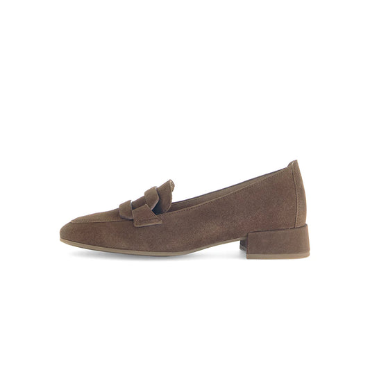 Brown Suede Loafer