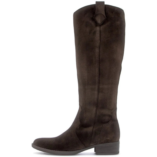 Brown Tall Suede Boot