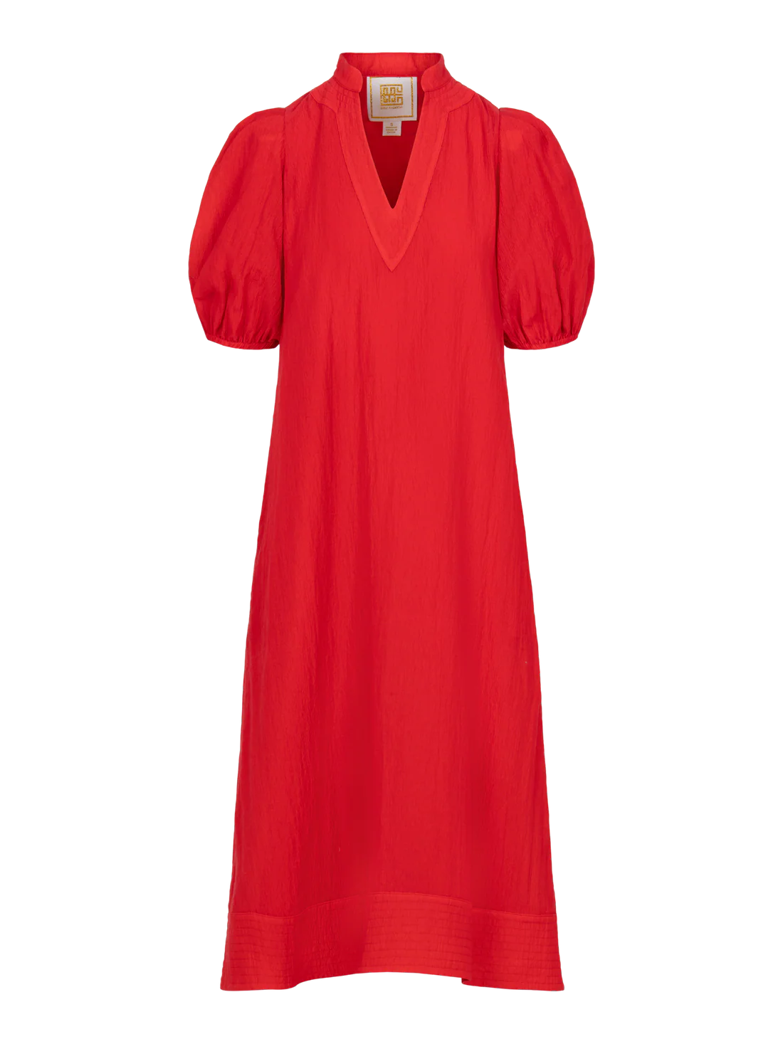 Cardinal Red Hampton Maxi Dress