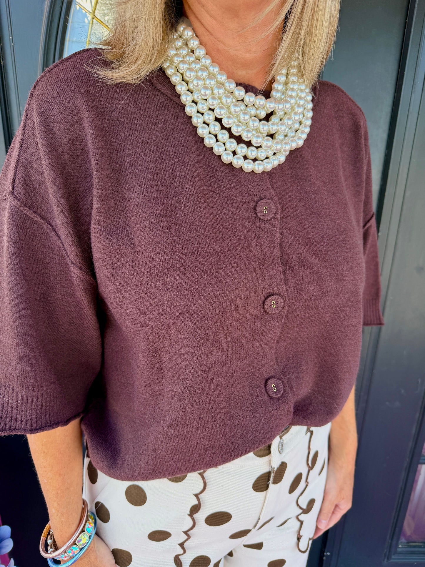Brown Cardigan