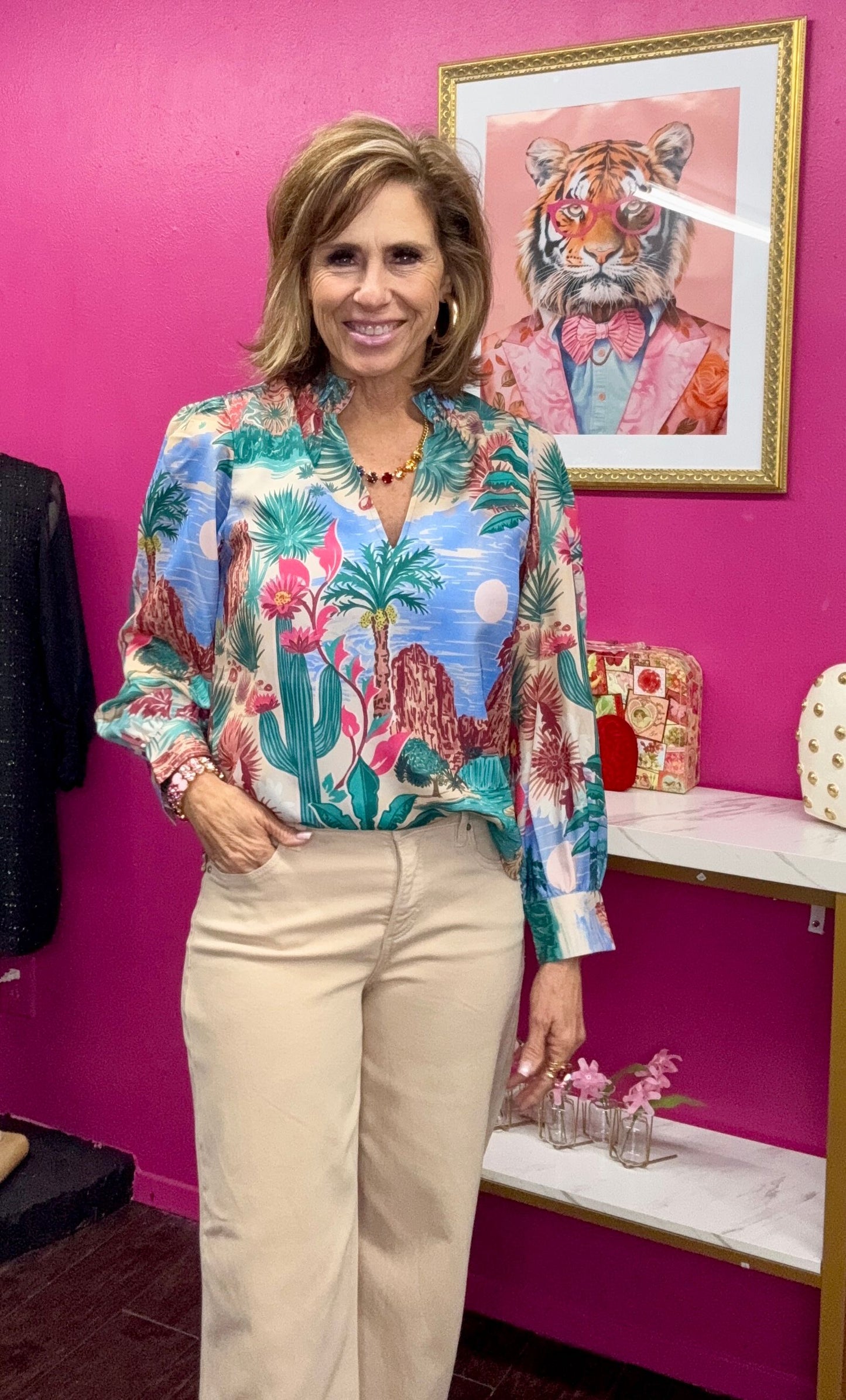 Palm Springs Phoebe Top