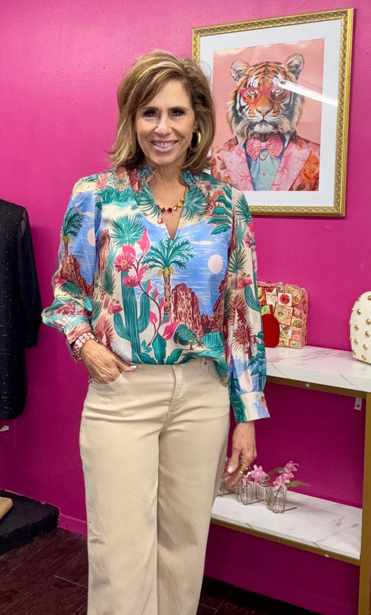 Palm Springs Phoebe Top