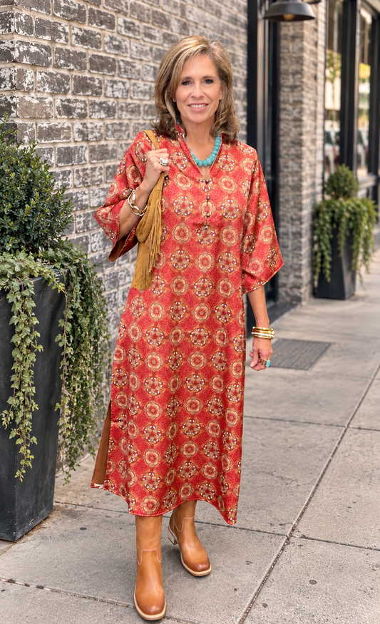 Desert Jewel Jerry Dress
