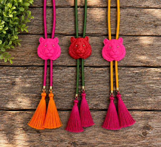 Tiger Bolo With Tassels