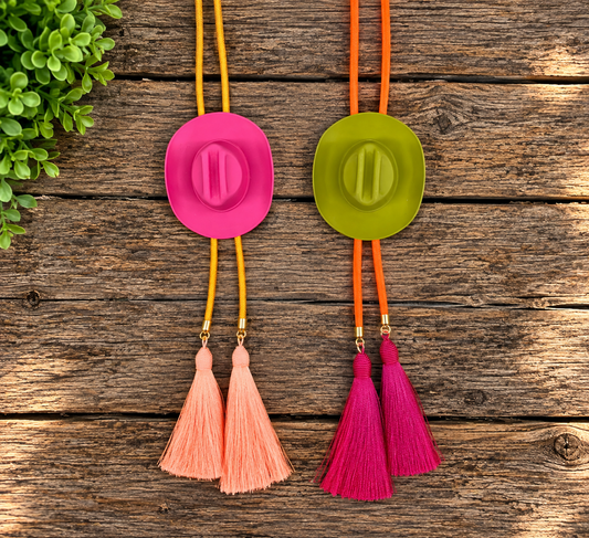 Cowboy Bolo With Tassels