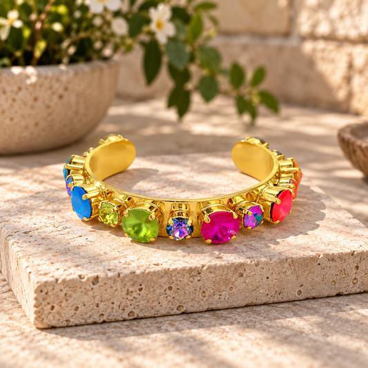 Jean Full Stone Cuff
