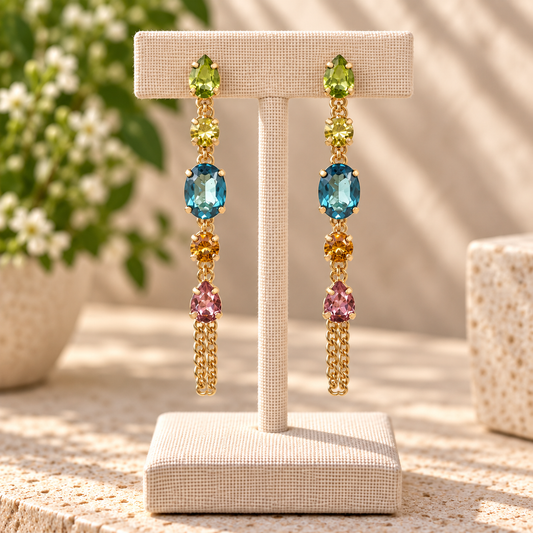 Dana II Long Earrings