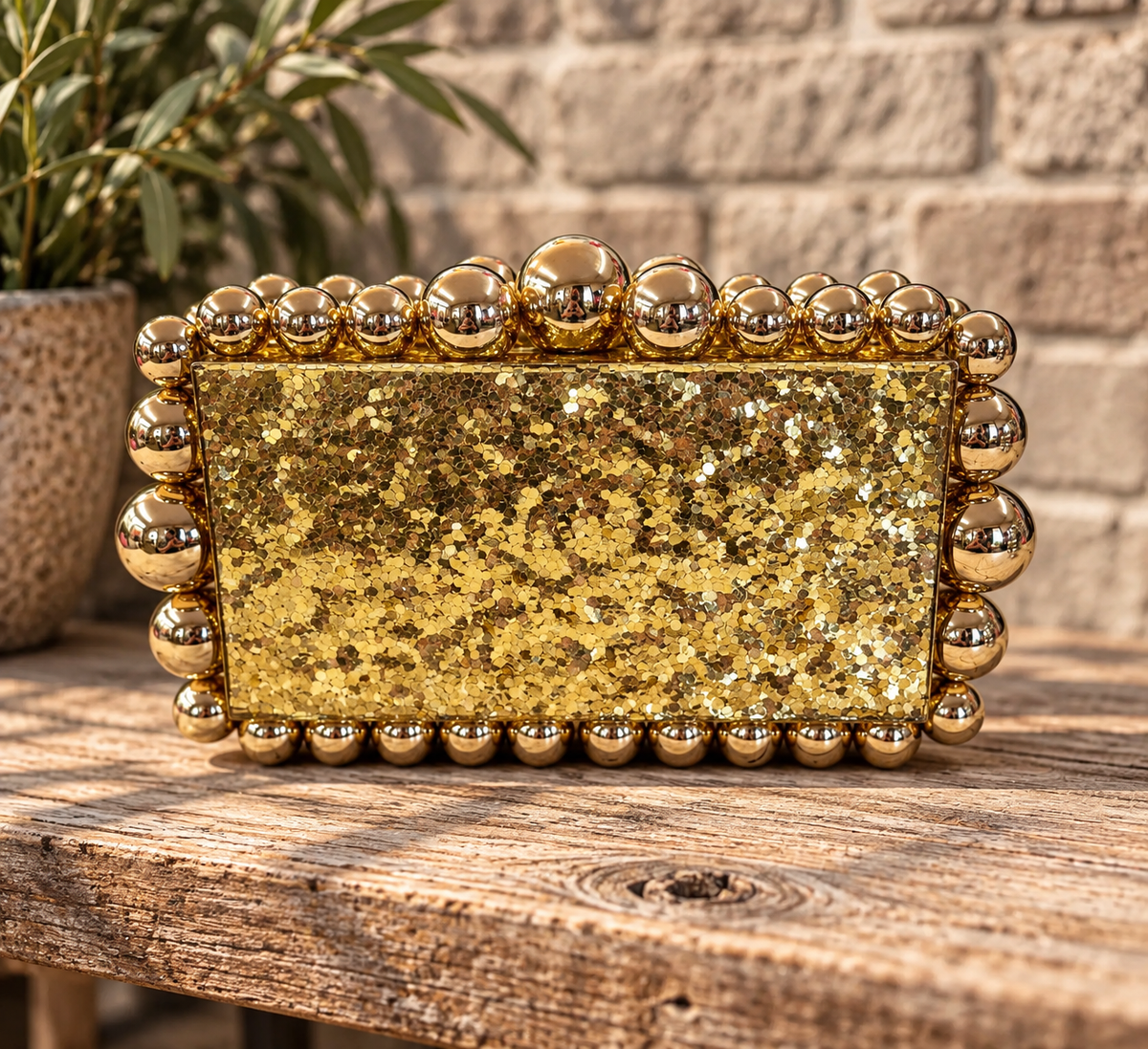 Glitter Clutch