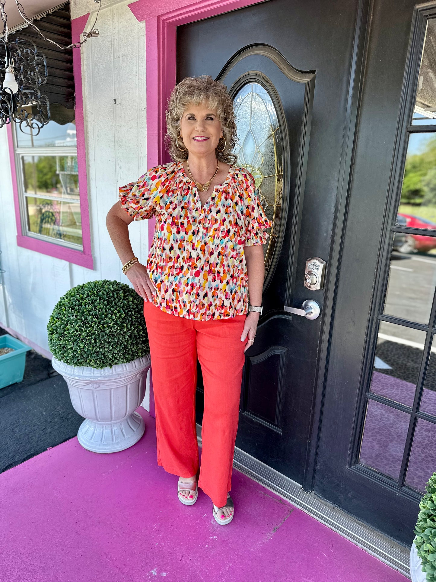 Watercolor Dot Popover Top