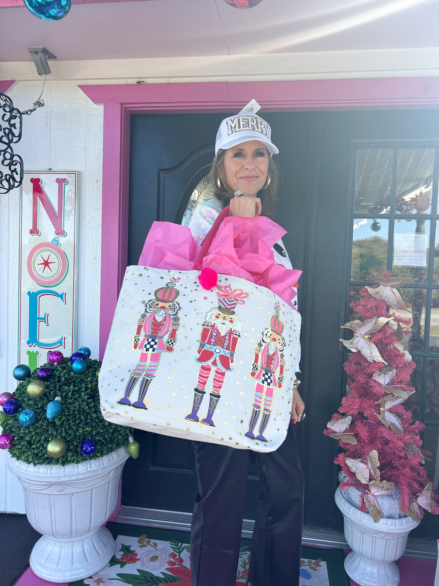 Nutcracker Gold Foil Tote Bag