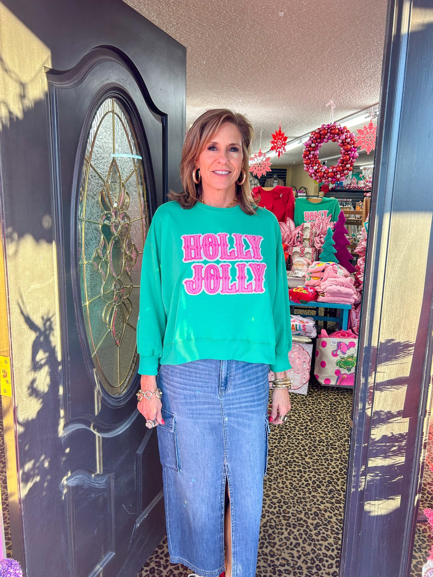 Millie Holly Jolly Sweatshirt