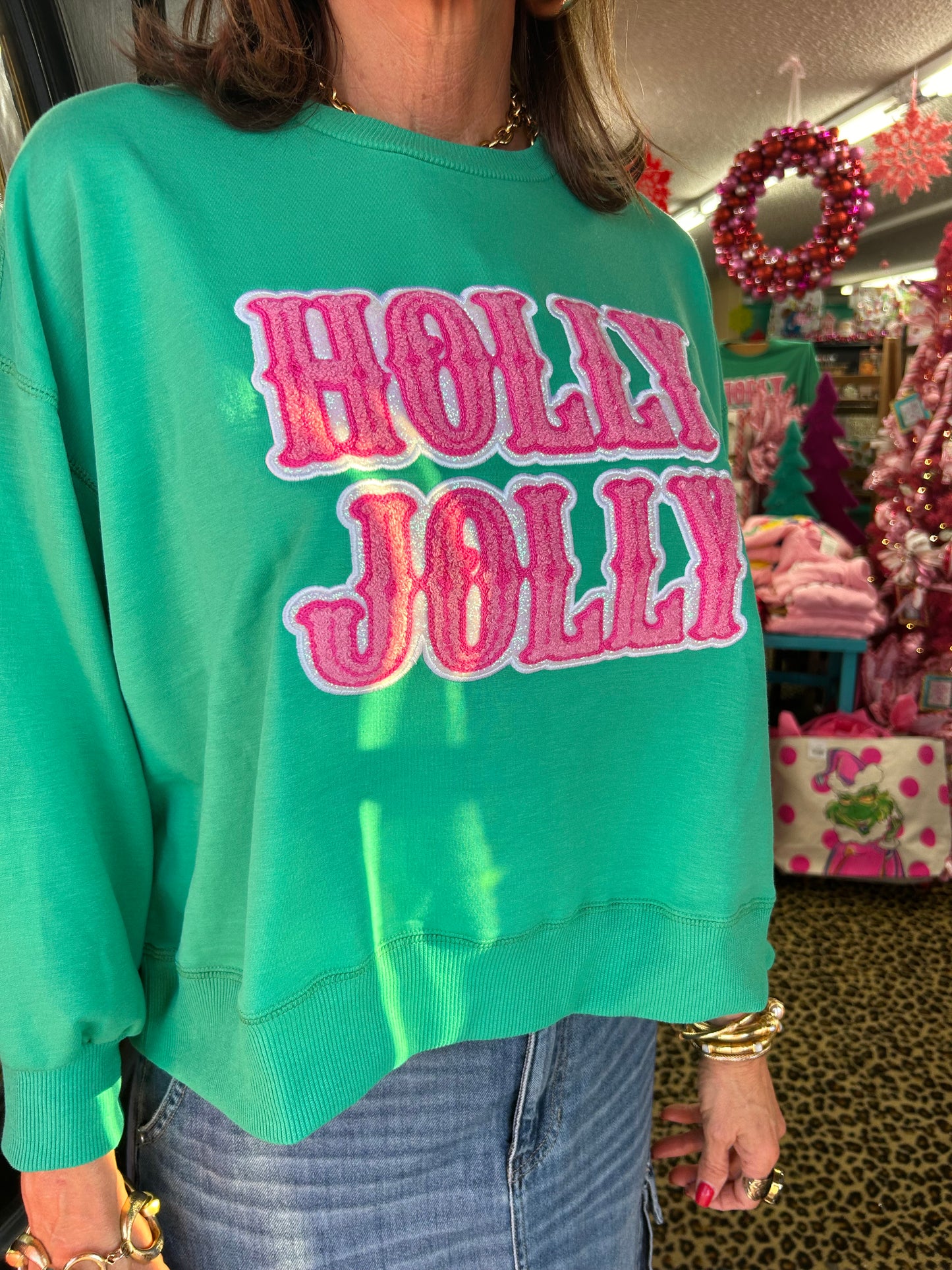 Millie Holly Jolly Sweatshirt