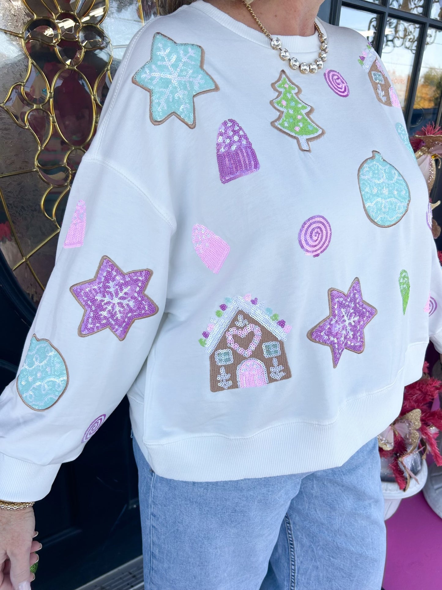 Millie Gingerbread Sweatshirt