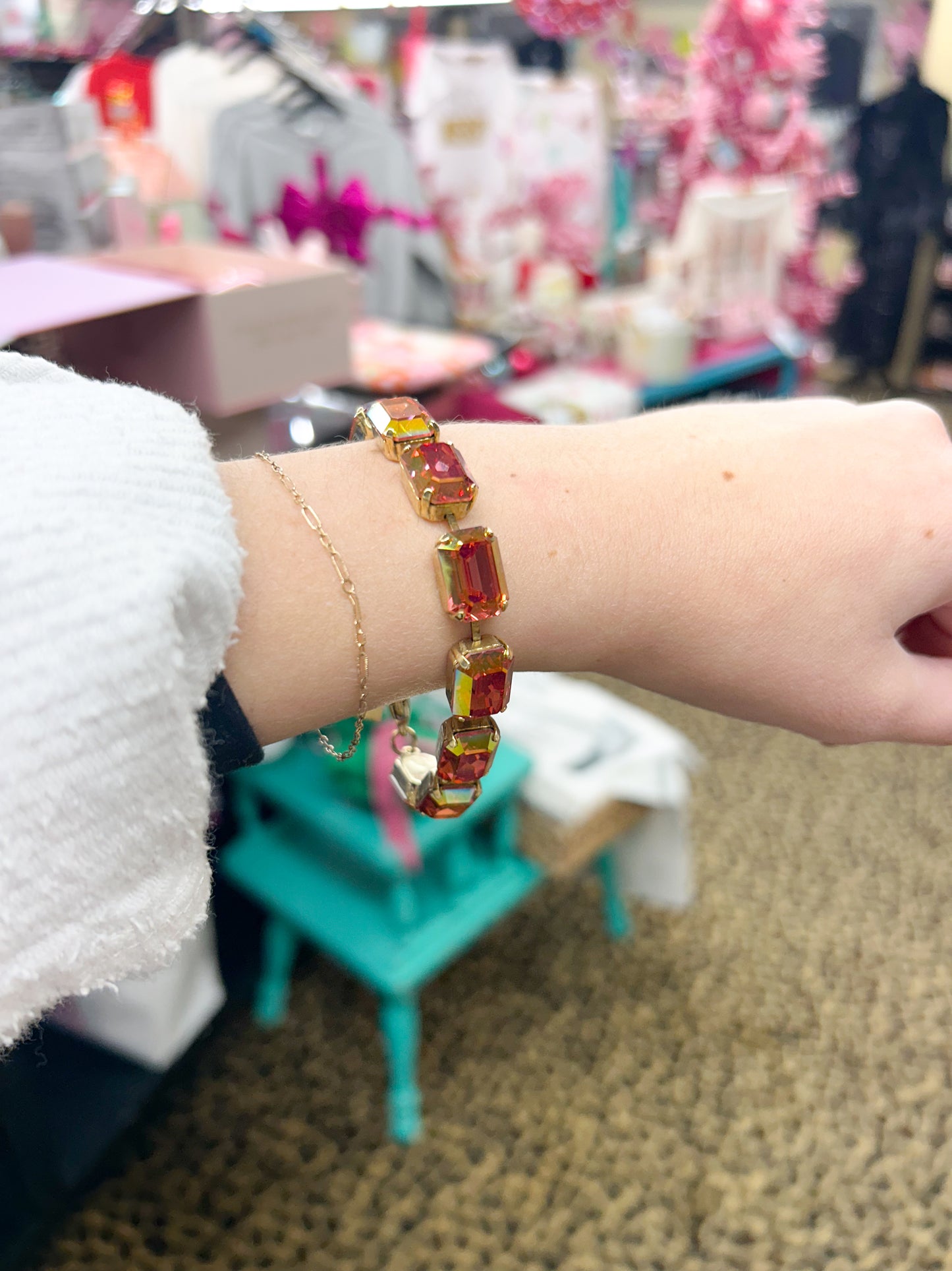 Monique Rose Brandy Bracelet