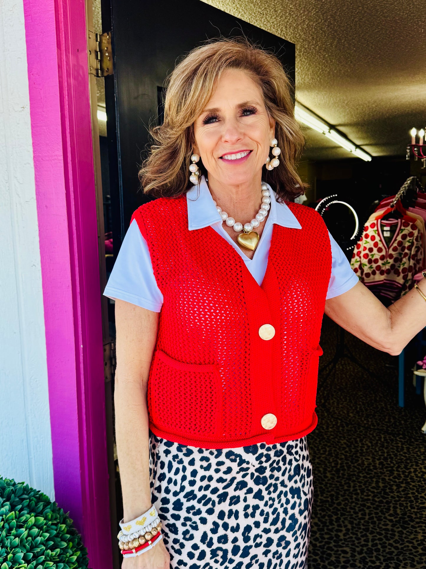 Sleeveless Front Pocket Vest