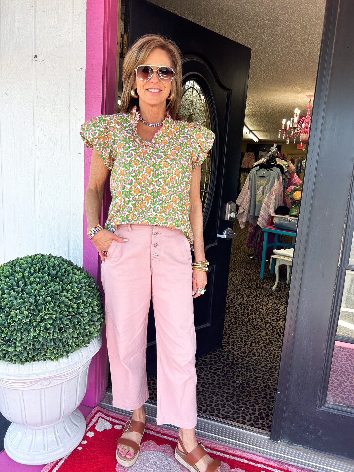 Pink Clover Popover