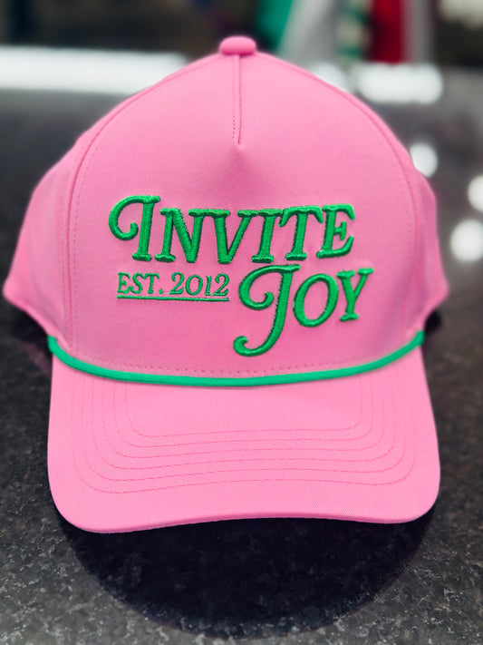 Pink Invite Joy Cap