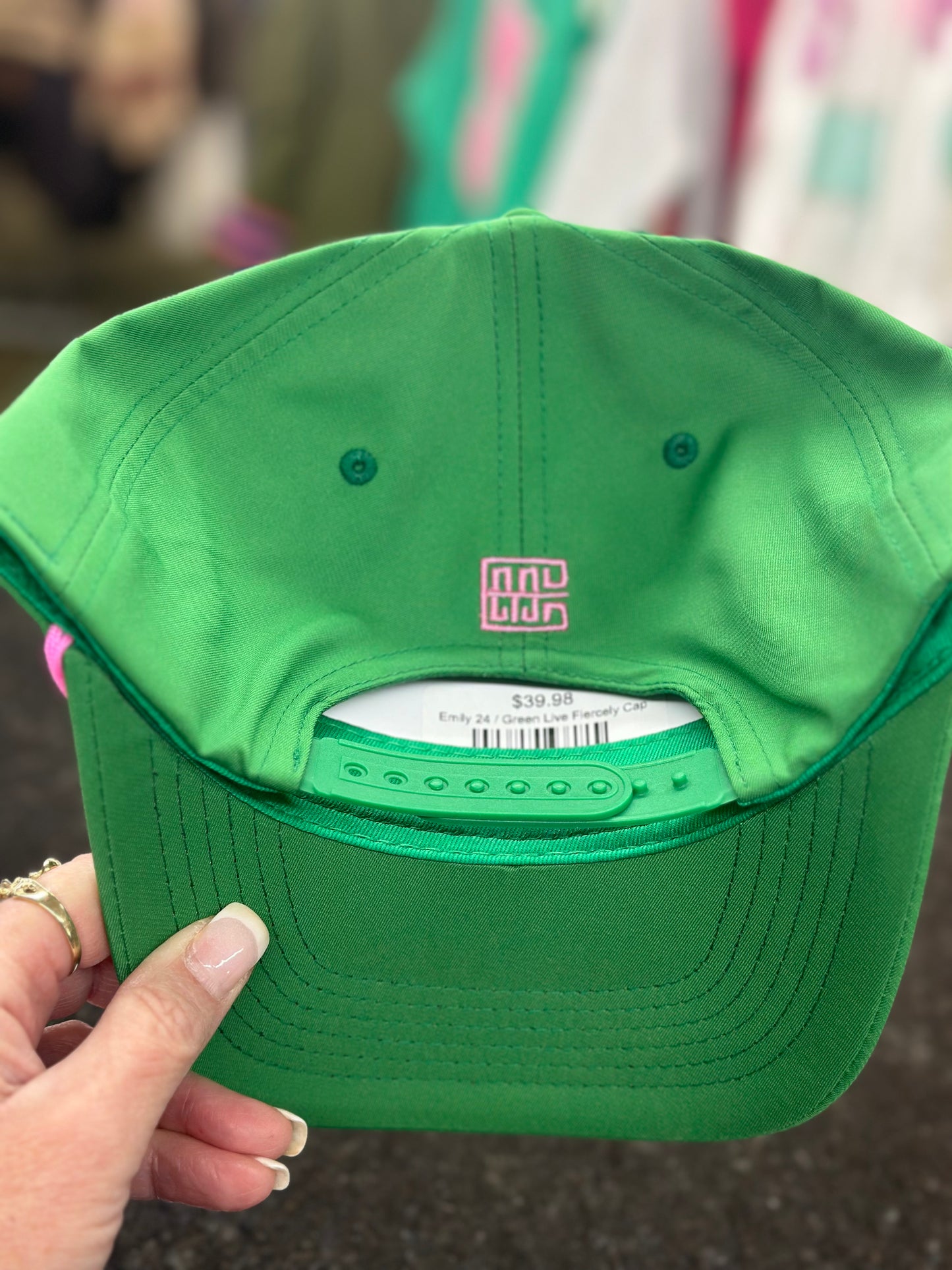 Green Live Fiercely Cap