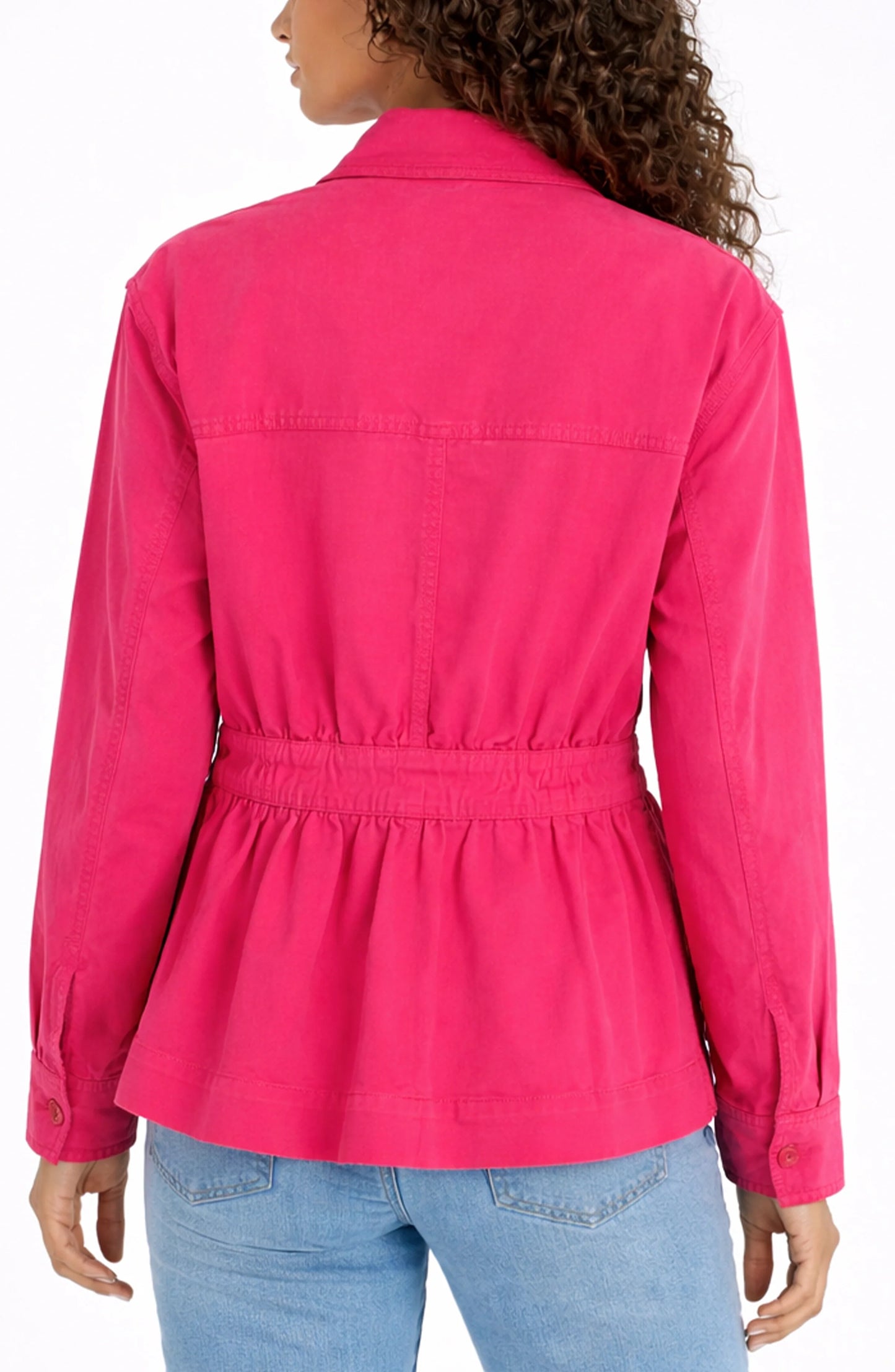Diva Pink Relaxed Shacket
