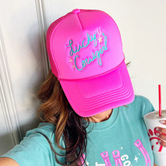 Lucky Cowgirl Trucker Cap