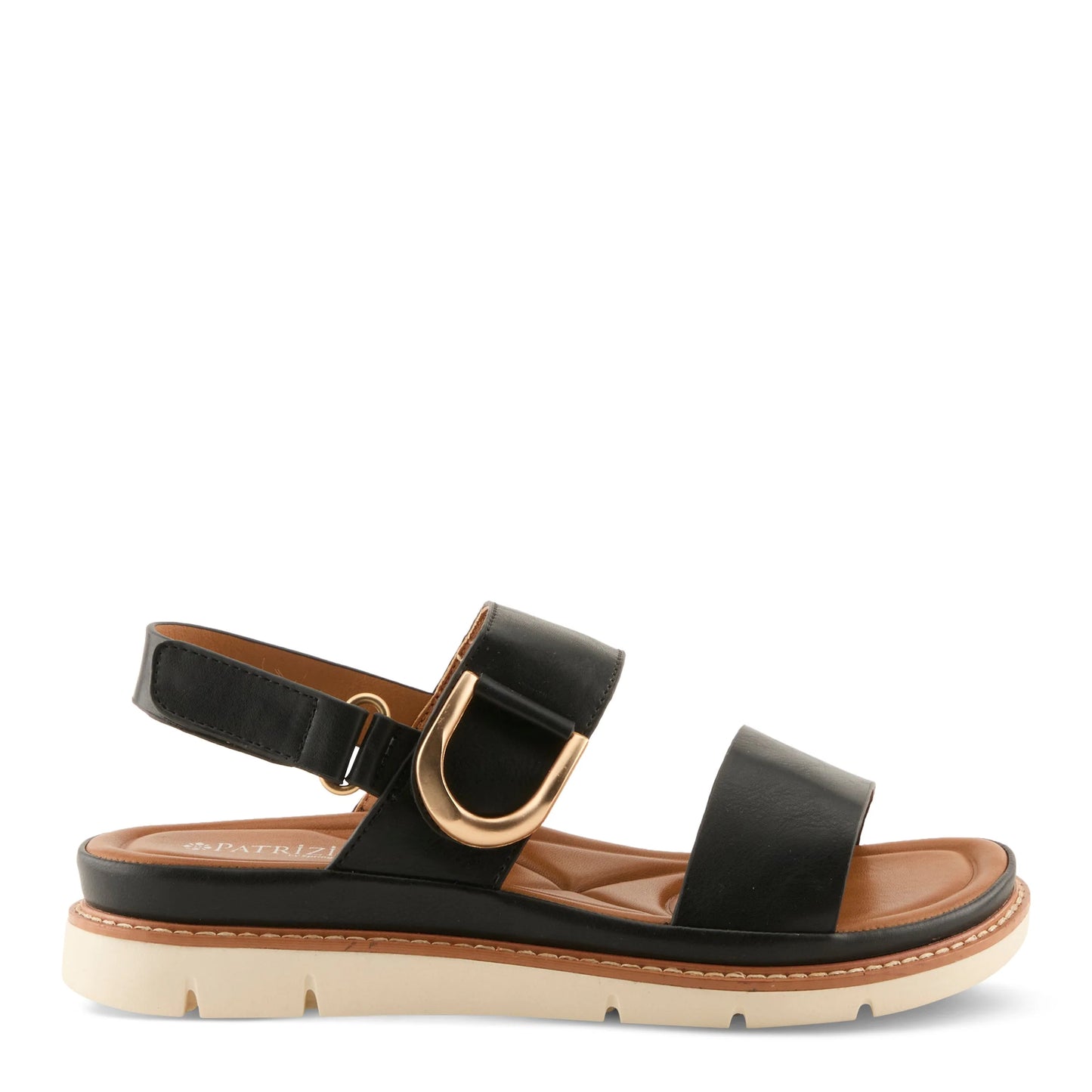 Maryada Black Sandal