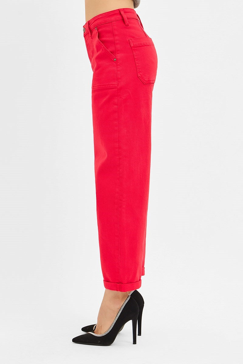 Scarlet HR Ankle Cuffed Barrel
