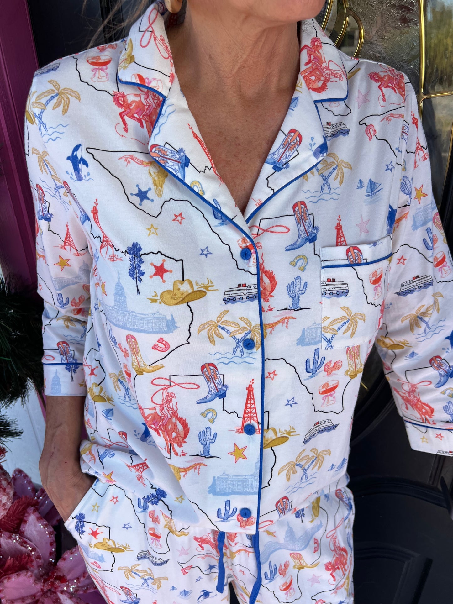 Texas Hold 'Em Pant PJ Set