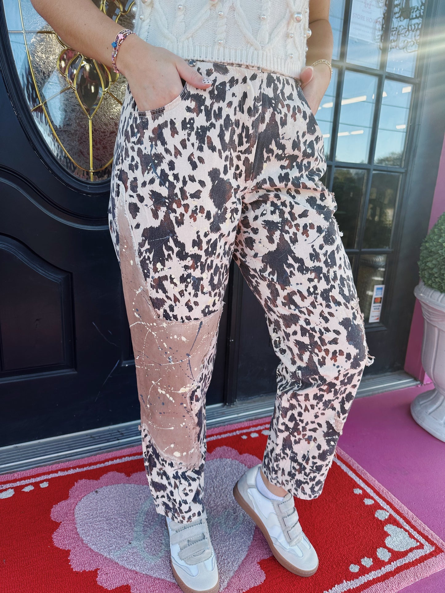 Pony Patched Jean