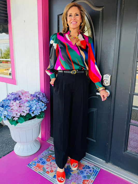 Phoebe Top Solar Vines