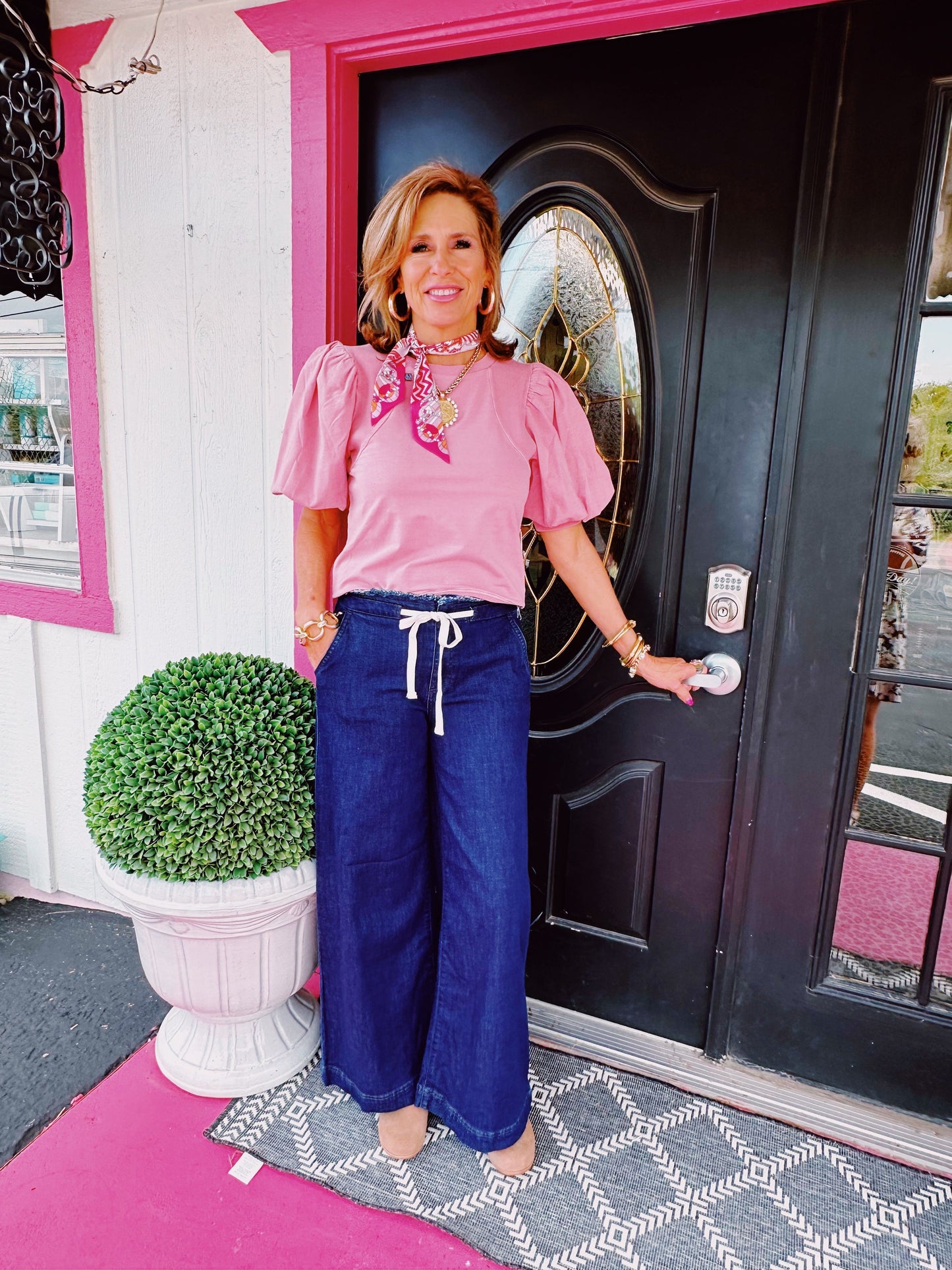 Misty Mauve Melina Top