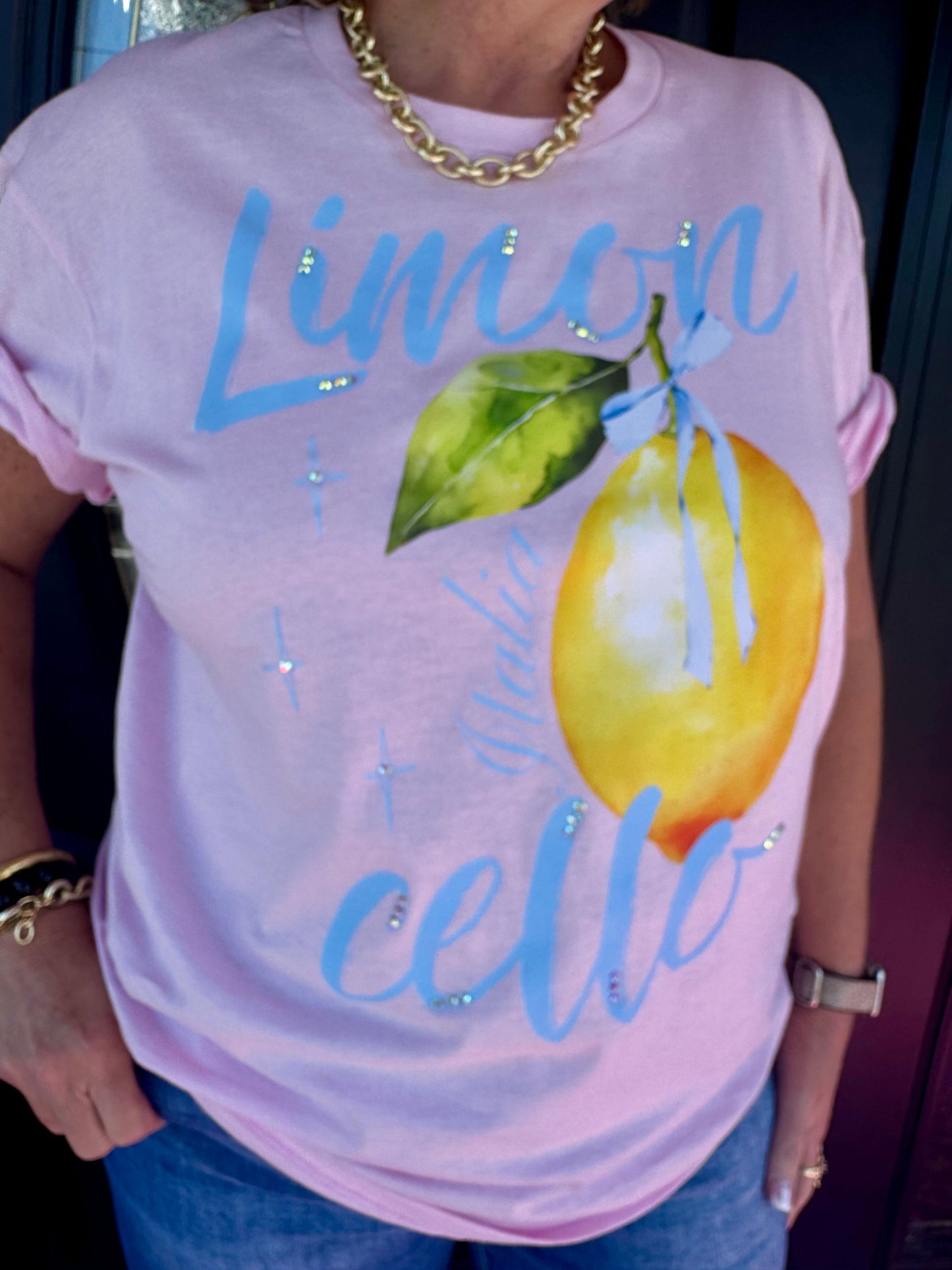 Limon Cello Bling Tee
