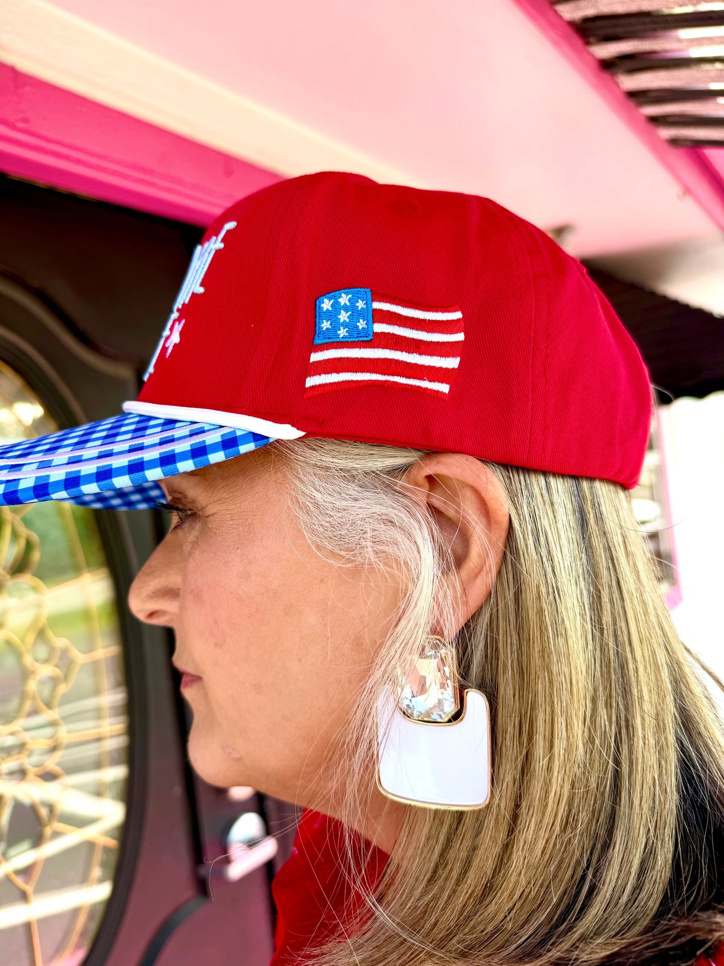 Red Talk To Me Goose Cap