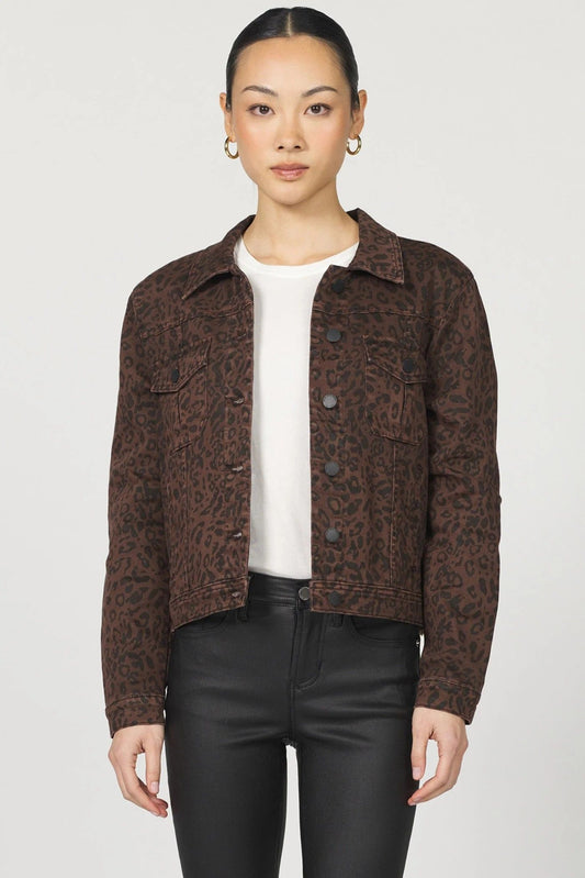 Brown Leopard Ainsley Jacket