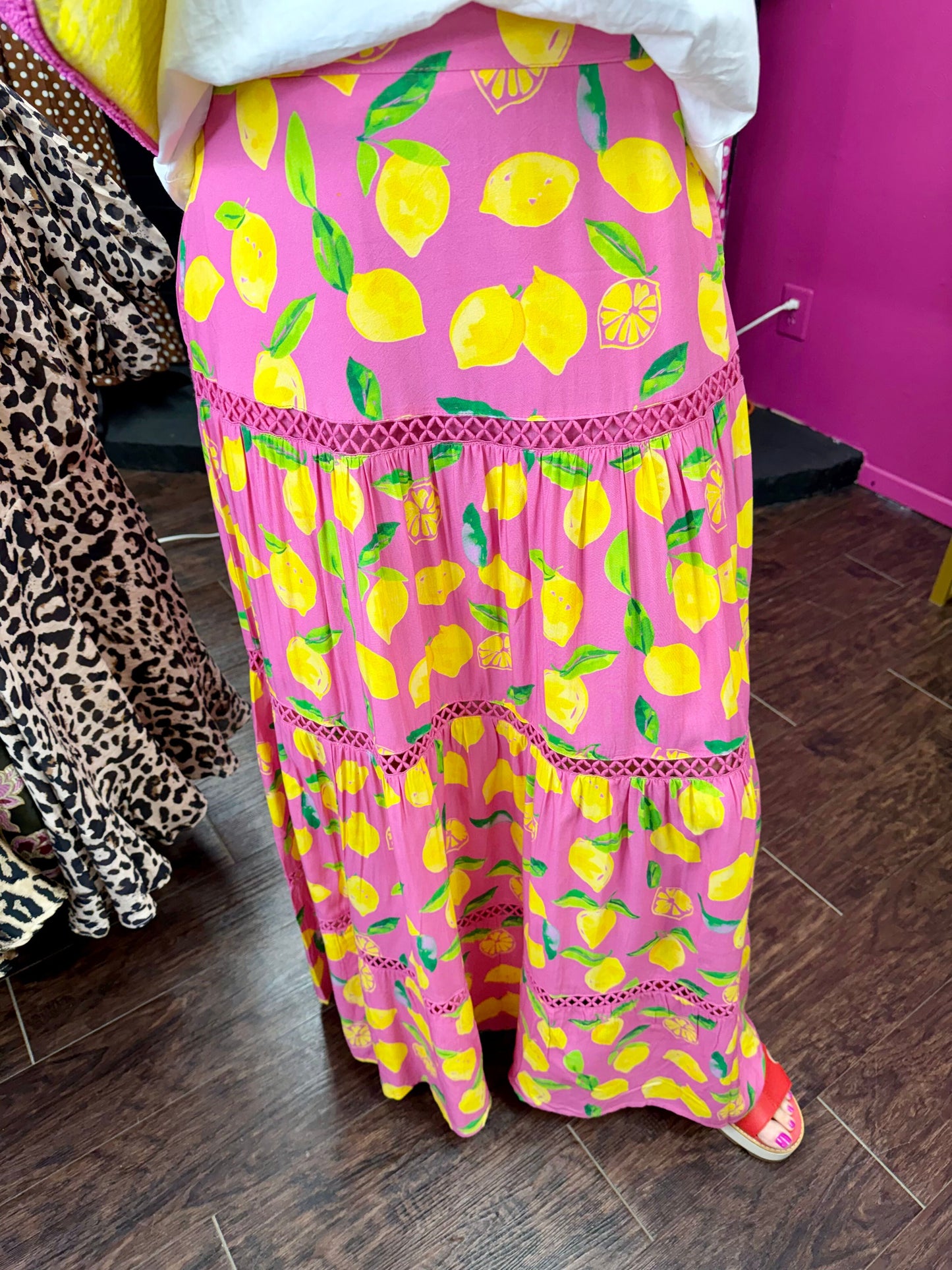 Citrus Zest Long Skirt