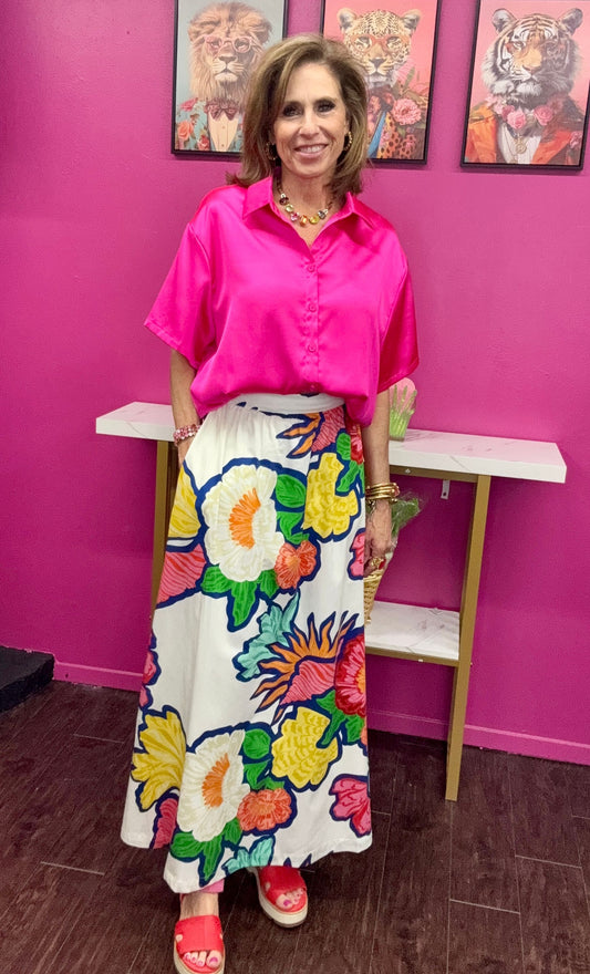 Daphne Cloud Bouquet Skirt