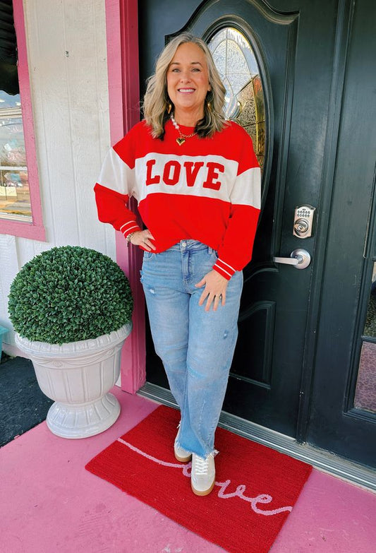 Oversized Love Sweatshirt