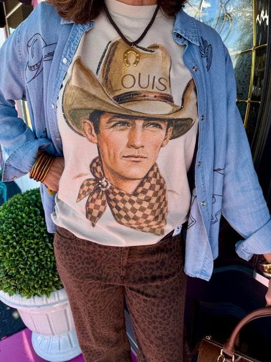 Cowboy Louis Tee
