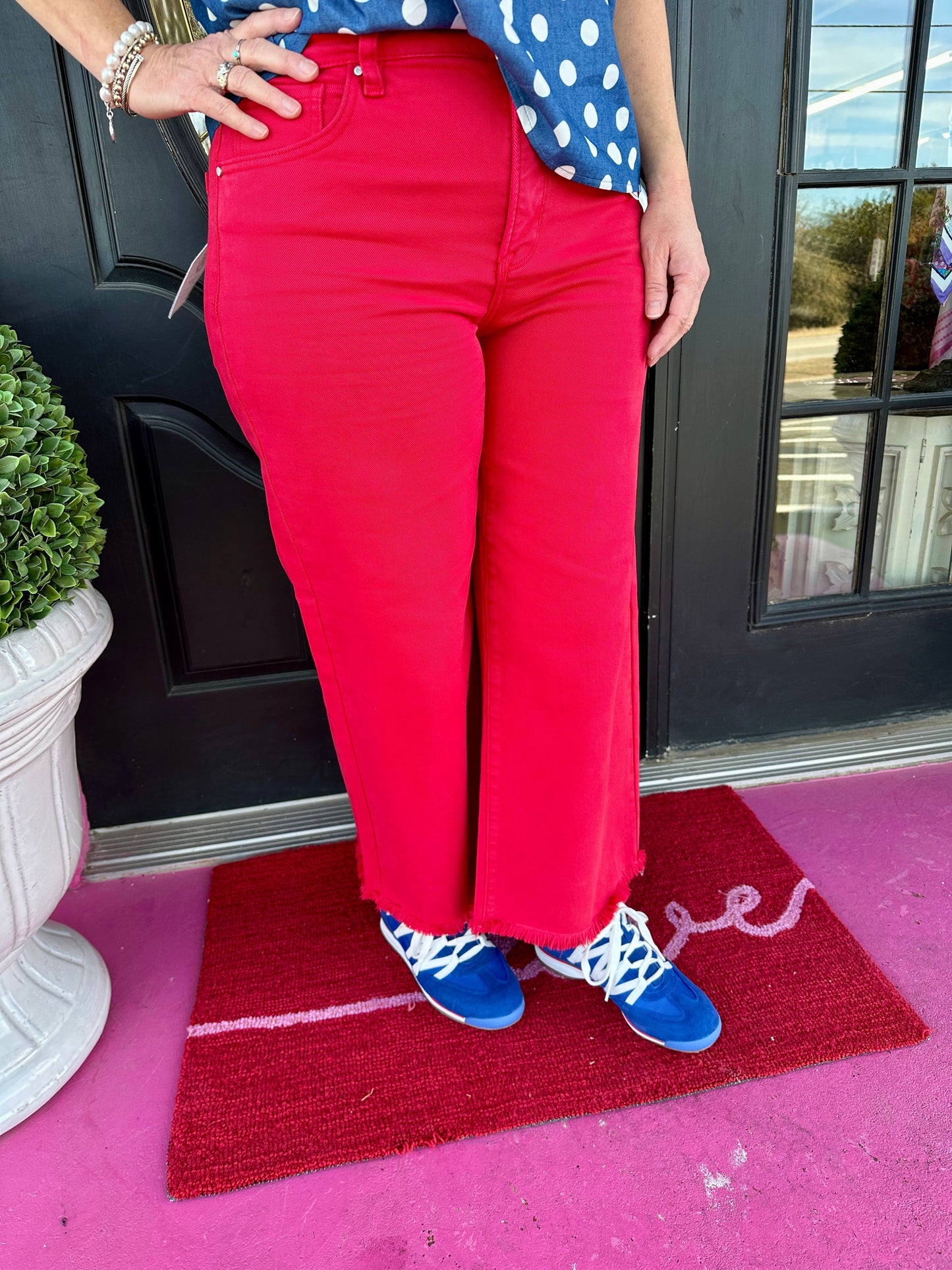 Scarlet HR Crop Wide Pant