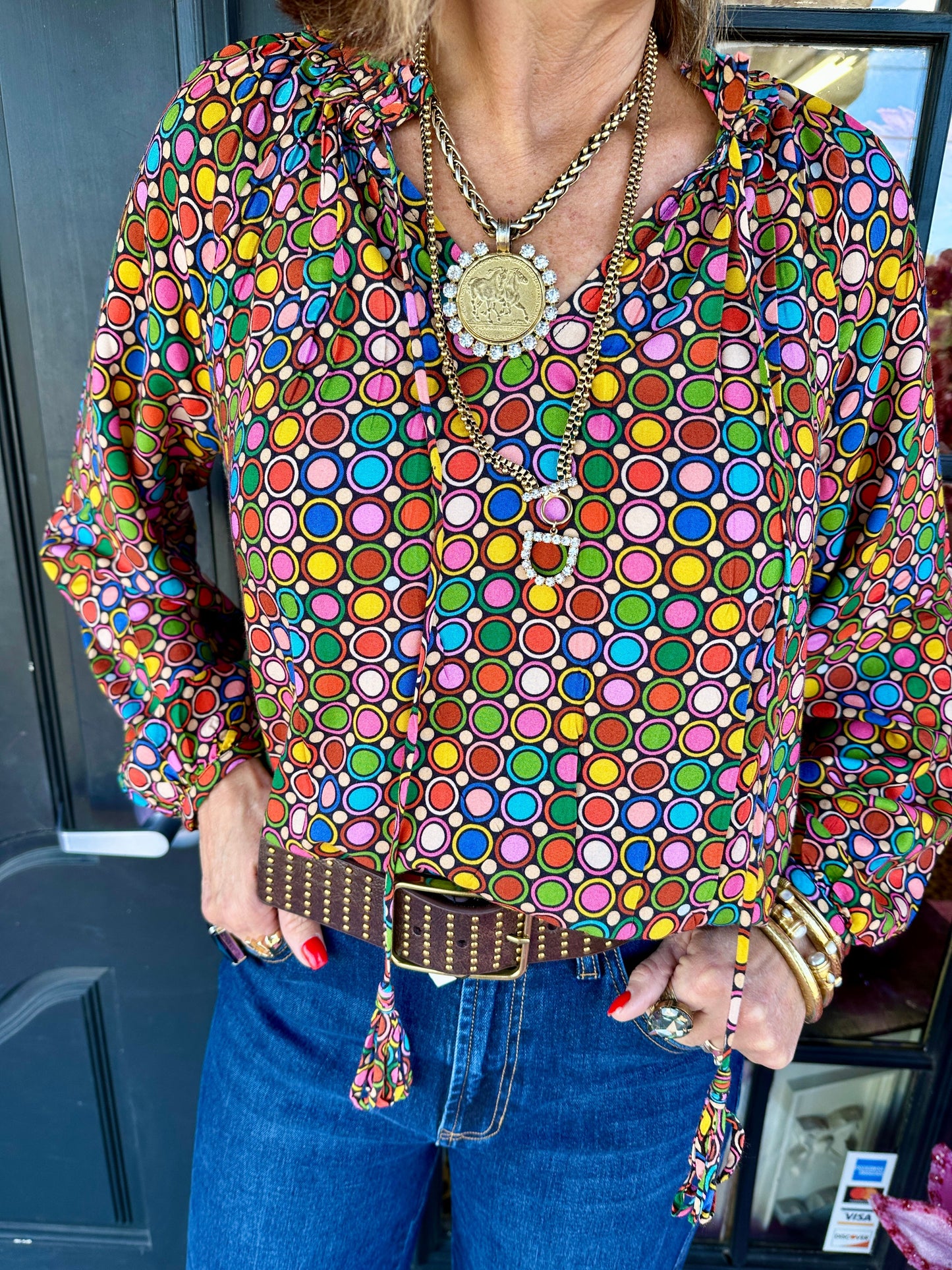 Loads Of Color Dot LS Top
