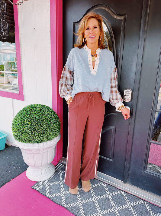 Sandalwood Saunder Track Pant