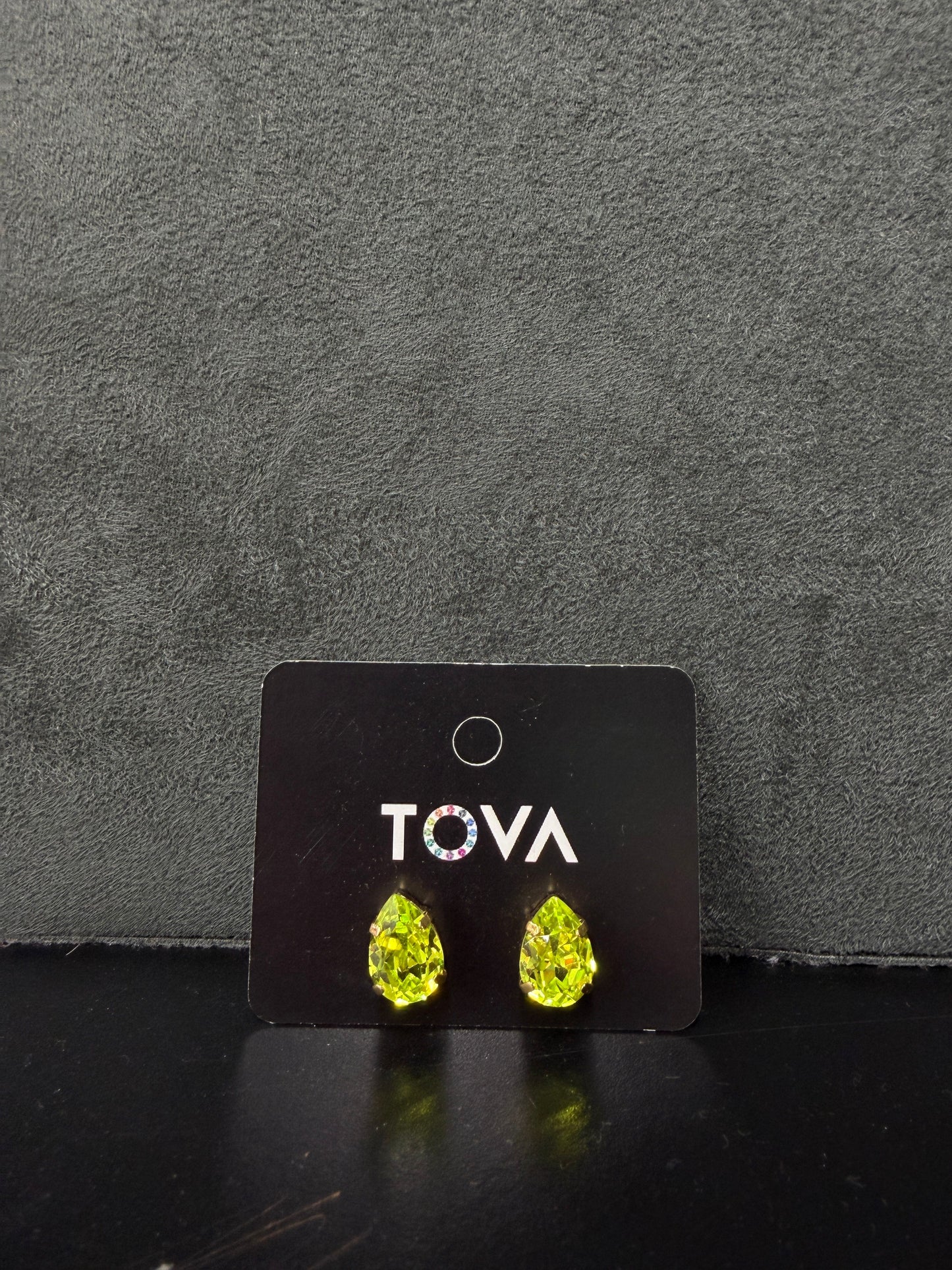 Lumi Teardrop Stone Earring