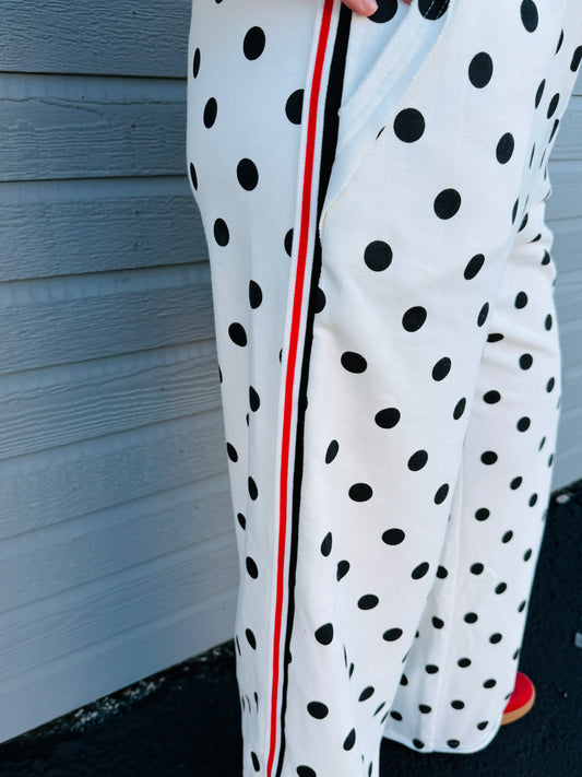 White PD Set w/Red Trim