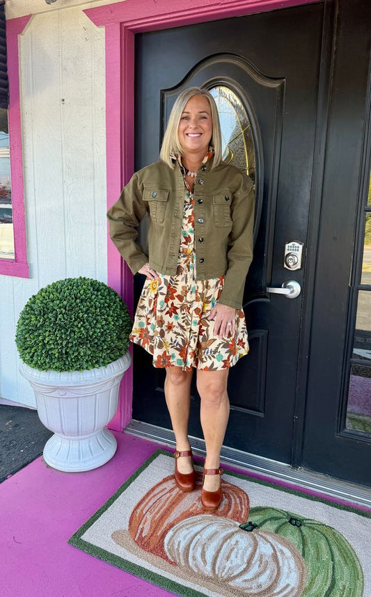 Rowen Olive Jacket