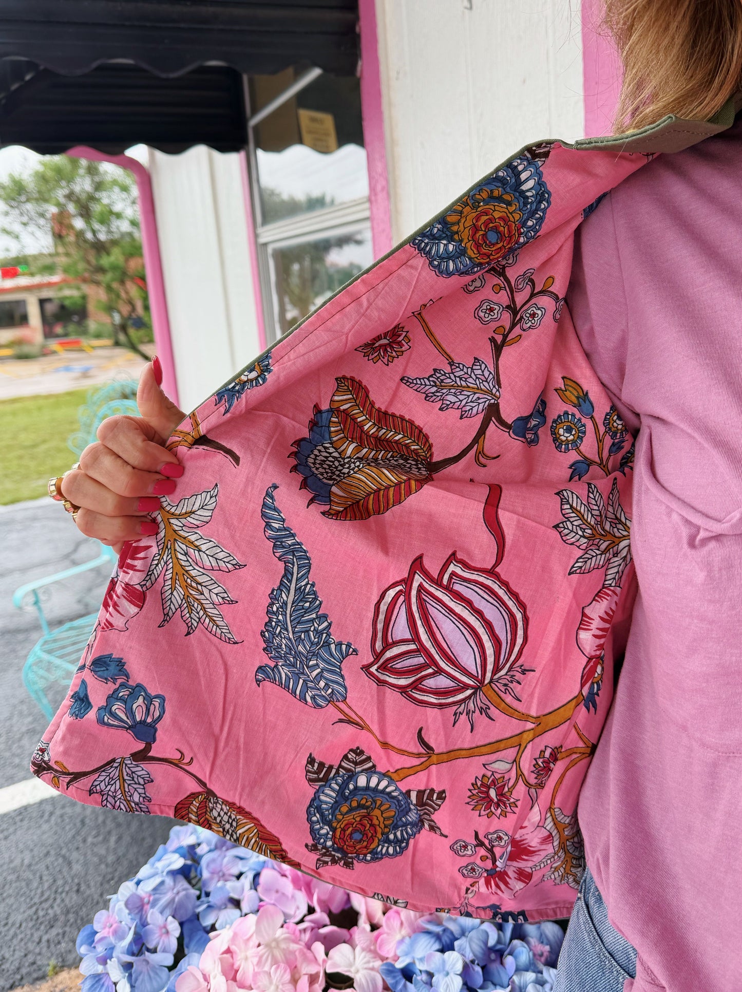 Heart & cross jacket  One size